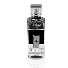 Ard-Al Zaafaran Crystal Black Eau de Parfum Spray for Unisex, 3.4 Ounce