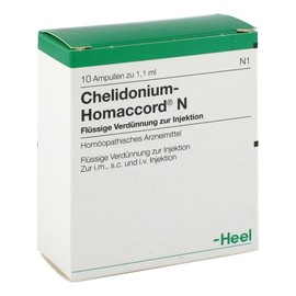 CHELIDONIUM HOMACCORD N Ampoules Pack of 10