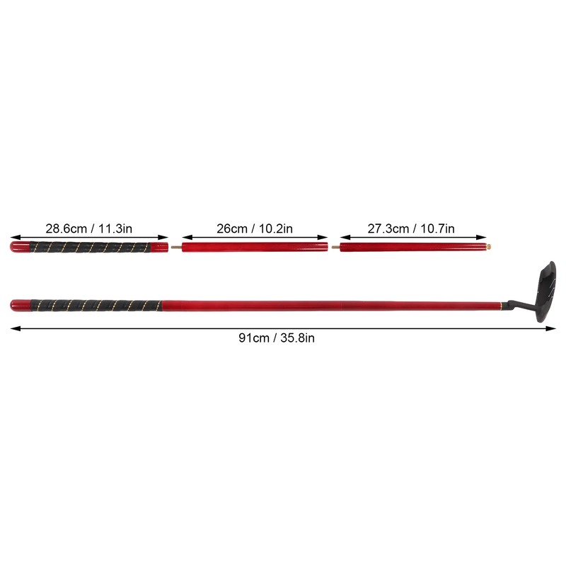 Portable Golf Putting Gift Set 3 Section Golf Putter Practice
