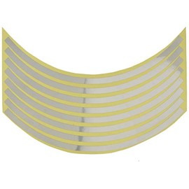 Bike Parts Center 901806 Rim Sticker for 10" Plated