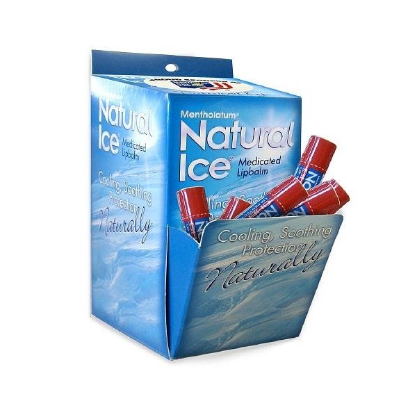Natural Ice Medicated Lip Protectant/Sunscreen , Multi-Pack, Cherry 48 ea