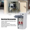 MCB C Type 2 Way Circuit Breaker Box 230V 400V