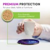 4 x Boxed Round Coasters - Name Aaliyah Space Universe