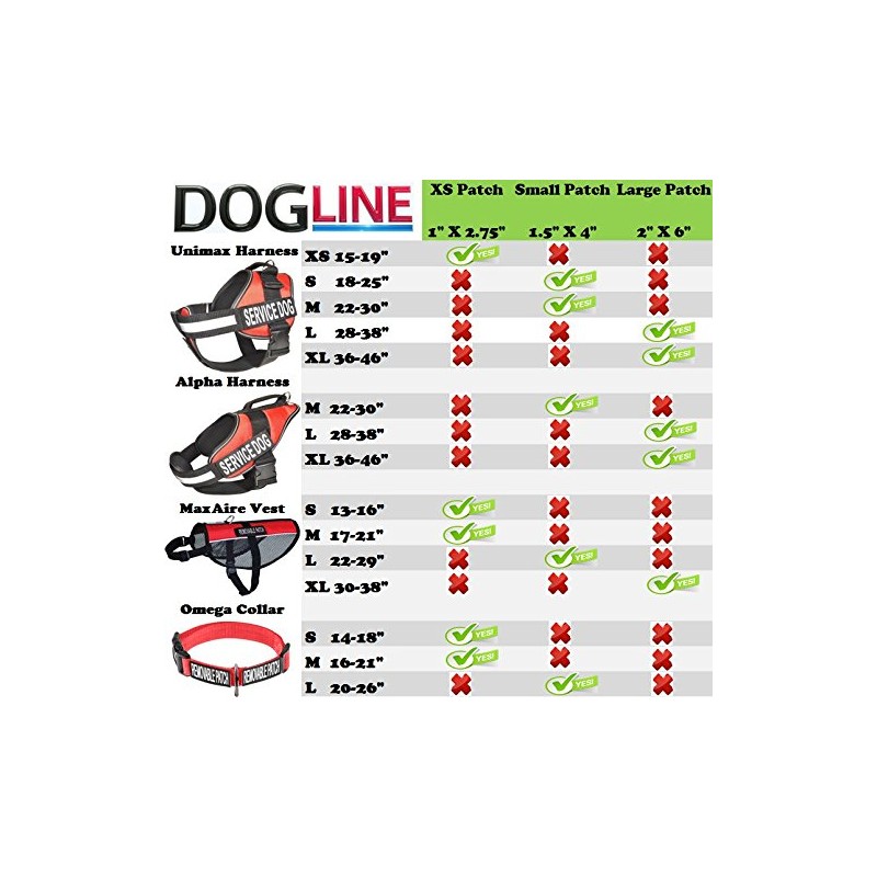 Dogline Vest Harness for Dogs and 2 Removable Adopt Me