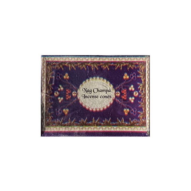Nag Champa Flora Cones - 16 Cones per Box -
