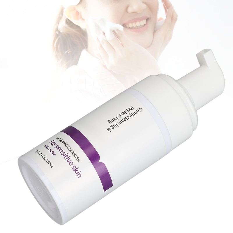 Mousse Renewing Facial Cleanser Tighten Skin Moisturizing Hydrating Foaming Cream