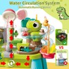 Yrkidstoi Water Table with Pump, 12-in-1 Dino Mist Spray Water