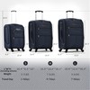 Merax Softside Luggage Set, Travel Suitcase Expandable Lightweight, 3 Piece