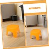KICHOUSE 2pcs Sturdy Non Slip Bathroom Footrest for Toilet Training