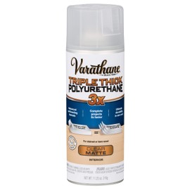 Varathane 318289 Spray Triple Thick Polyurethane, 11.25 oz, Matte