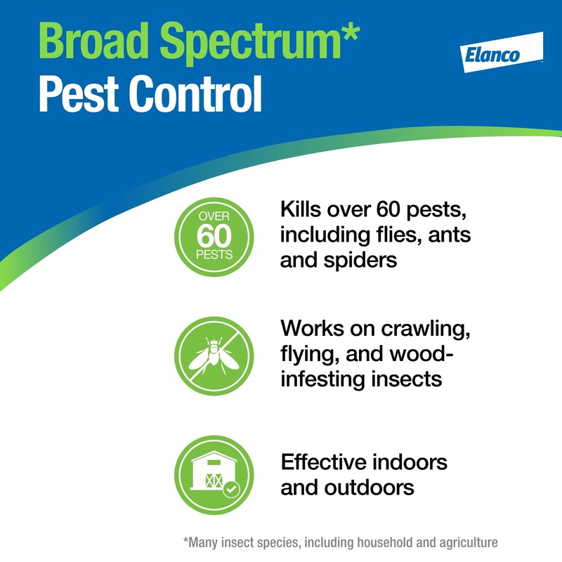 Elanco CyLence Ultra Pest Control Concentrate Indoor & Outdoor Insecticide
