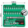 46-Piece 1/4-Inch Drive Mechanic Tool Set – Metric & Inch