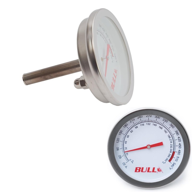 Bull Grill Replacement Temperature Gauge - 16509