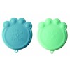 ORE Pet Blue & Light Blue Paw Can Cover Set