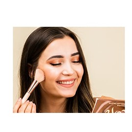 Paleta de maquillaje iluminadores y contour, Roxxsaurus Highlight & Contour Palette, Makeup Revolution
