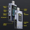 ARCELI FNB58 USB Tester, Digital Voltmeter, Ammeter, Capacitance and Ripple