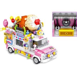 Artbox/Puzzle Sarang 593-Piece Mini Blocks - Ice Cream Truck / 아트박스퍼즐사랑 593피스 미니블럭 - 아이스크림 트럭
