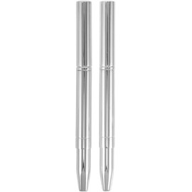 2 aplicadores de lápiz labial retráctiles pequeños con tapa, brocha de maquillaje de doble punta para aplicar brillo labial, brocha de labios de...   