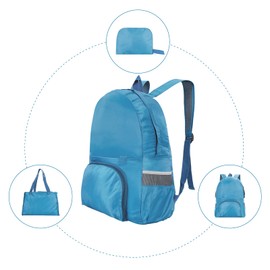 AiQInu Foldable Backpack, Ultra Light, Waterproof Hiking Backpack, Unisex Daypack, Outdoor for Sports, Climbing, Camping, Travel, Cycling