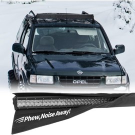 52 inch Universal All-Type Led Light Bar Cover Silenceing Sound Noise and Whistling New Special Material Dust Snow Scratch Water-Resistant Vibration Dampener