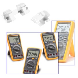 6 Sets AAA Battery Shrapnel Multimeter Battery Holder Fixing Clip Compatible with FLUKE 101 106 107 Multimeter 302+ 303 305 324 Clamp Meter, 6 Double Shrapnel and 12 Single Shrapnel