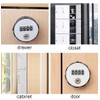 Maizoon Combination Cabinet Cam Lock 4 Digital Resettable Round Padlock