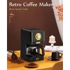 Amaste Coffee Maker, 25 Oz Drip Retro Style Coffee Machine