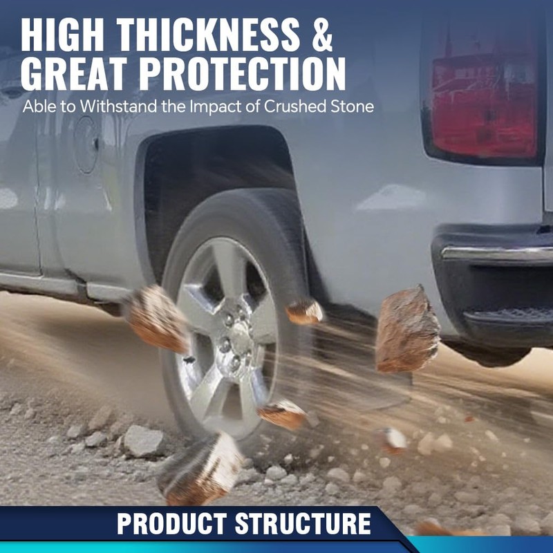 PIT66 Mud Flaps Splash Guards Mudguards Mudflaps, Compatible with 2005-2015