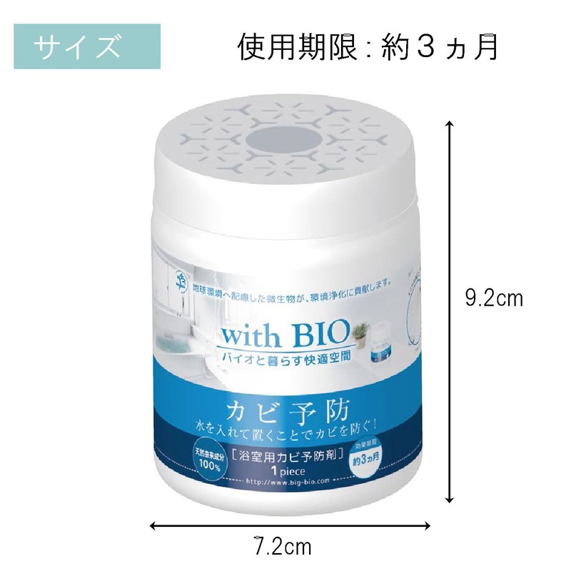 Bigg Bio Big Bio Mold Inhibitor for Bathrooms with BIO