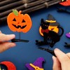 Gothic Style Hair Clip Set, 4 Counts/set Cute Pumpkin &