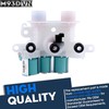 Water Inlet Valve Replacement For Maytag MVW6200KW0 MVW6200KW1 MVW6200KW2 MVW6230HC0