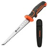 GreatNeck 74027 Rasping Jab Saw and Sheath, Drywall Cutter, Hand