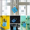 Stainless Steel Padlock 10 Digit Combination Padlock Button Bombination Padlock