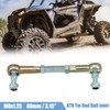 X AUTOHAUX 2pcs M8 Steering Tie Rod for 50cc 70cc