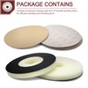 2-Piece Set of 9-inch Support Pads - Hook and Loop