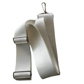 VisnzvLux Tennis Net Center Strap Court Equipment Easy to Install Adjustable Net Webbing White for Tennis Nets