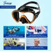 Seavenger Diving Dry Top Snorkel Set with Trek Fin, Single