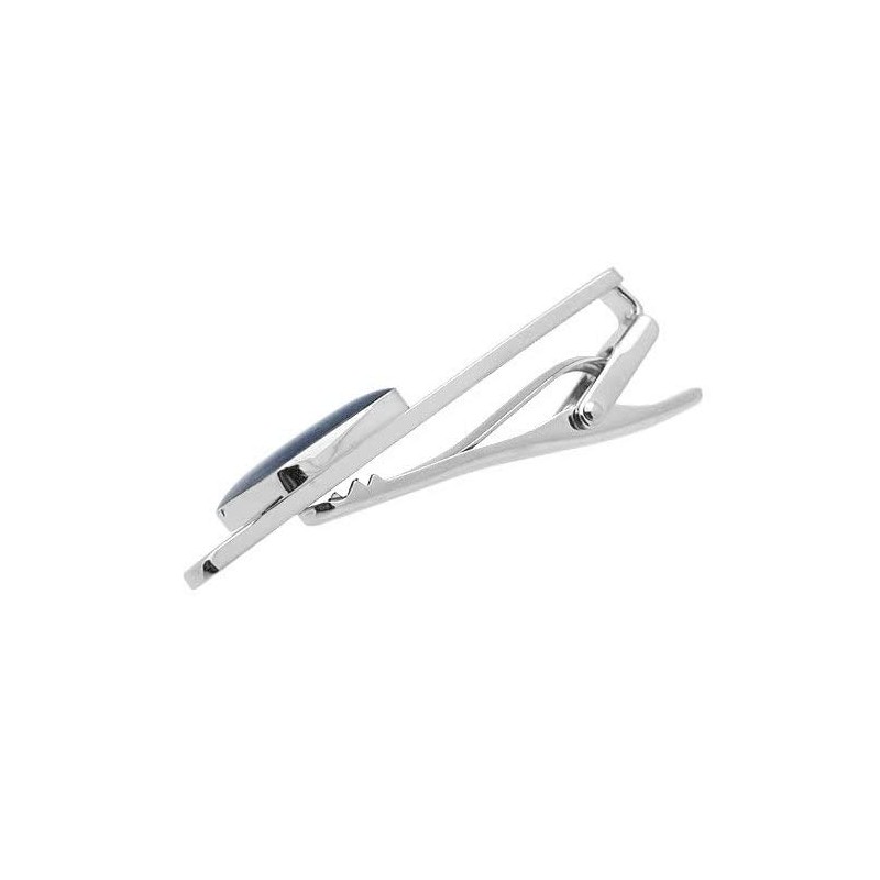 Blue Square Masonic Tie Clip Tie Bar Tie Pin n02346