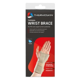 Thermoskin Wrist Hand Brace, Beige, RIGHT