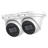 2-Pack Amcrest UltraHD 4K (8MP) Outdoor Security IP Turret PoE
