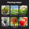 Splenssy Soil Moisture Meter 6-in-1 Soil Ph Meter Moisture/Fertility/pH/Temperature/Humidity/Light 90-Degree