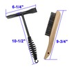VASTOOLS Welding Chipping Hammer with Coil Spring Handle,10.5",Cross Chisel and