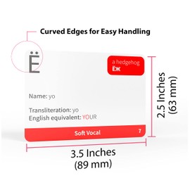 Russian Alphabet Flash Cards 33 – Educational Cyrillic Language Learning Resource with Pictures for Memory & Sight Words - Fun Game Play - Grade School, Classroom, Homeschool Supplies – Briston Brand