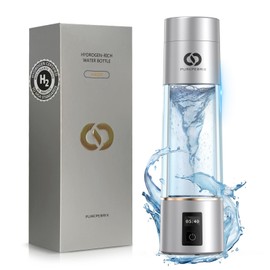 Hydrogen Water Bottle Generator- Up to 6360 PPB - Certified H2 Generator- SPE/PEM Technology - - Portable Hydration & Healthy Gift