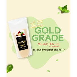 Chef's Choice Gelatin Powder, 5.3 oz (150 g), Gold Grade, Gelatin Powder