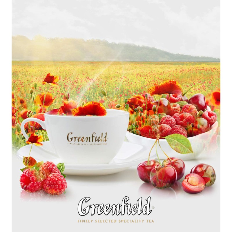 Greenfield Summer Bouquet Herbal Tea Fruit & Herbal Collection 25