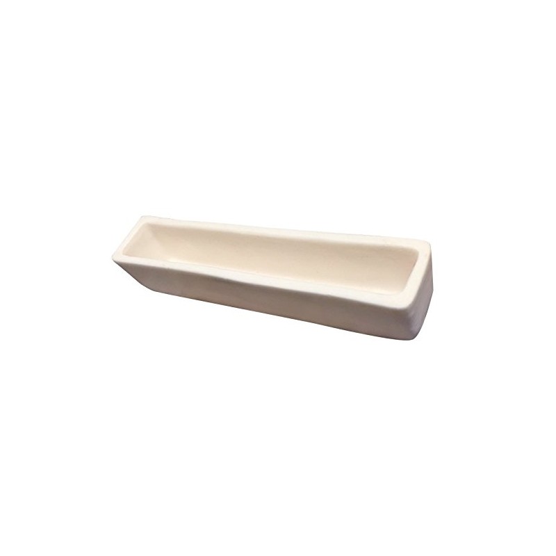 Across International BC.100.20.20 High Temperature Alumina Ceramic Crucible Sample Holder,