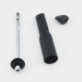 UPANBIKE Bicycle Tem Adapter/Ahead Type Stem Conversion Column (Black*22.2mm)