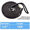 Horse Lead Rope, Double Braided Nylon Lead Line, Lead Rope