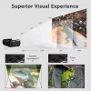 Excelvan BL-90 1000 Lumens 130 Inch Multimedia Portable LCD Projector